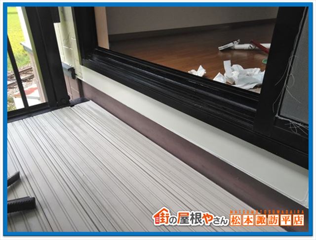 安曇野市アパート雨漏り　完工